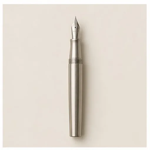 Steel Fountain Pen — Blank