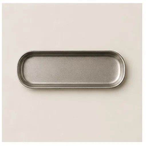 Steel Pen Tray — Ruled